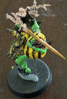 gloomspite git on a very strange looking bee